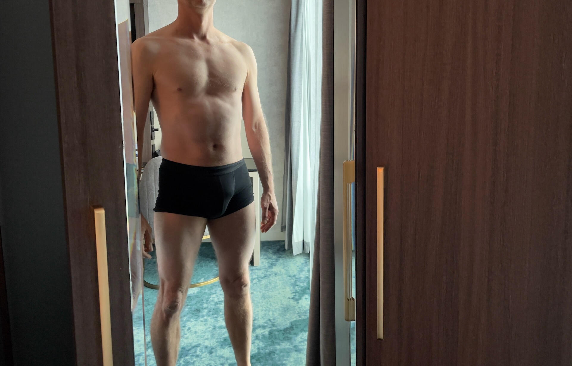 Confident male escort in Wellington - lean, fit, and down-to-earth